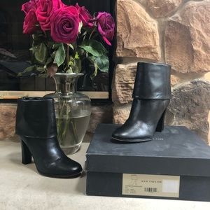 Ann Taylor foldover platform booties 🌷